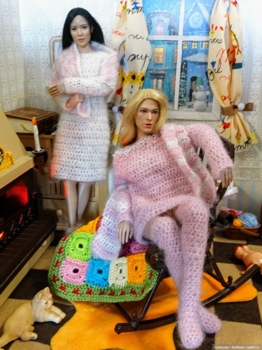 Уютный зимний вечер — Разные шарнирные куклы (не БЖД): редкие