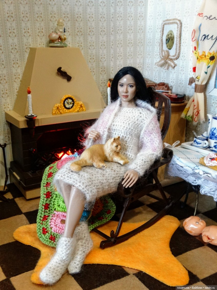 Уютный зимний вечер — Разные шарнирные куклы (не БЖД): редкие (фото 2)