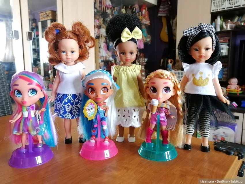 Немного о моих куколках — Игровые куклы разных производителей (Разное): редкие бренды