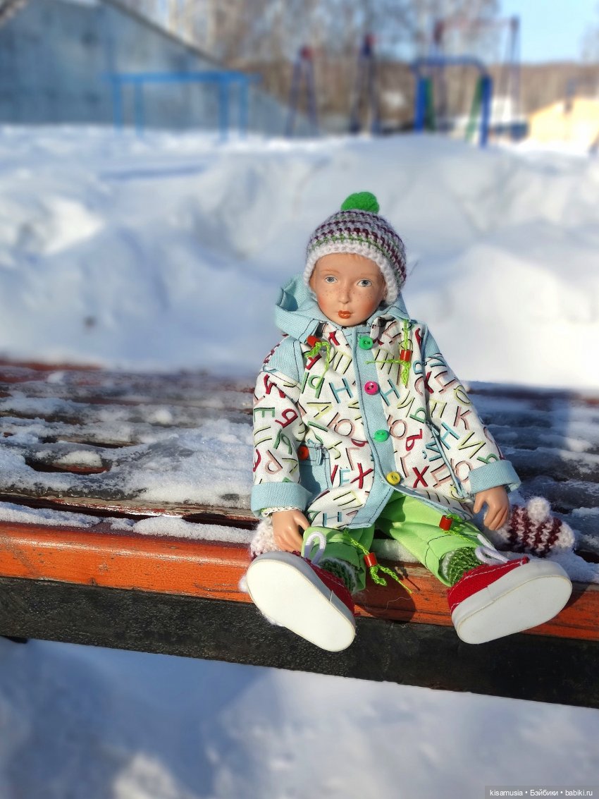 Леночка на базе отдыха — Куклы Gotz (Готц): Ханна (фото 4)