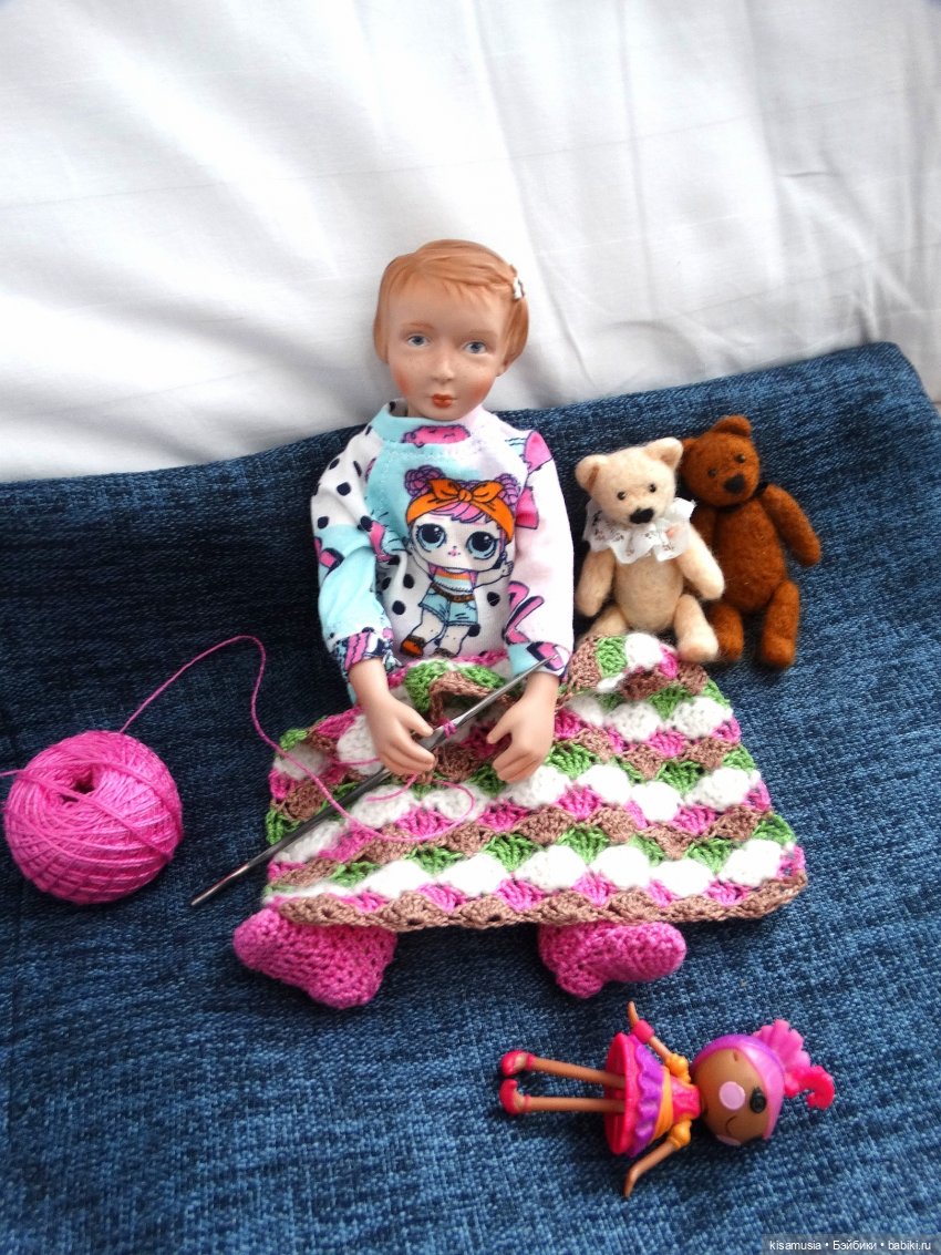 Леночка на базе отдыха — Куклы Gotz (Готц): Ханна