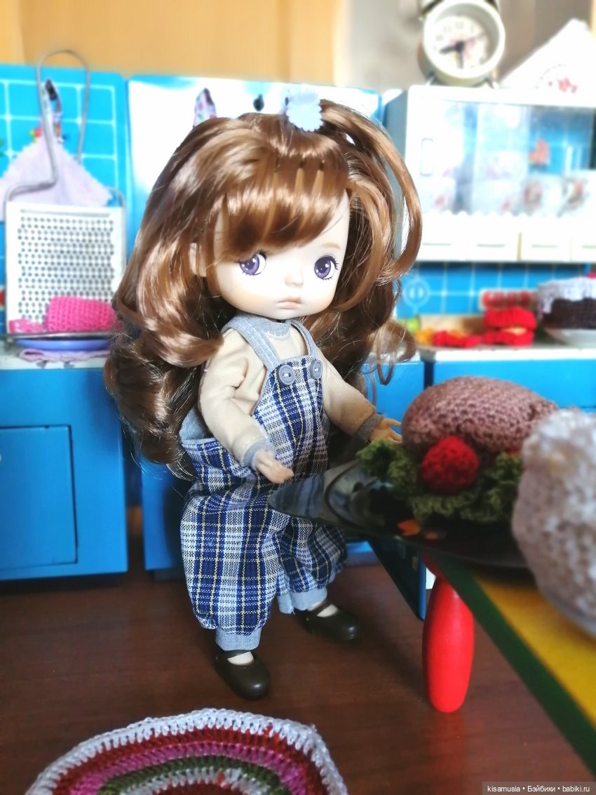Вязаные вкусности для кукол (фото 9)