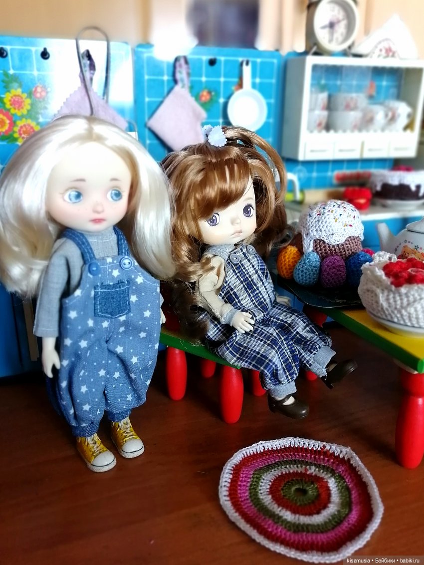 Вязаные вкусности для кукол
