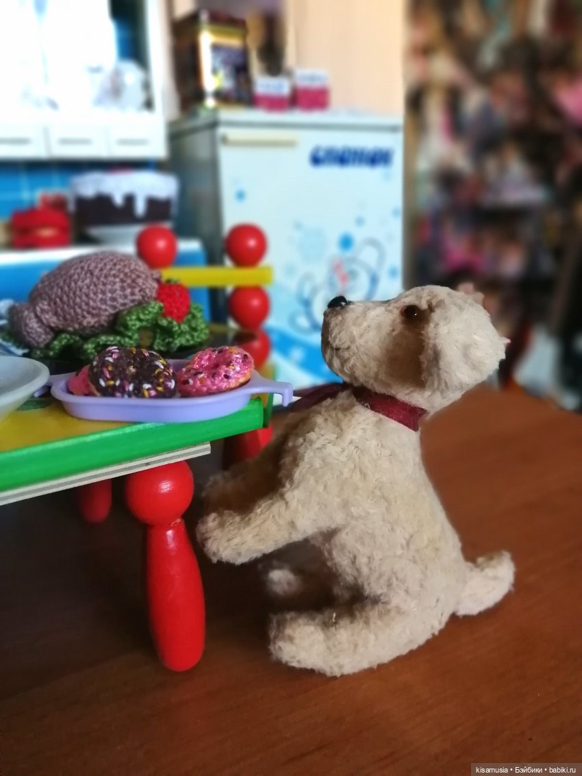 Вязаные вкусности для кукол (фото 4)