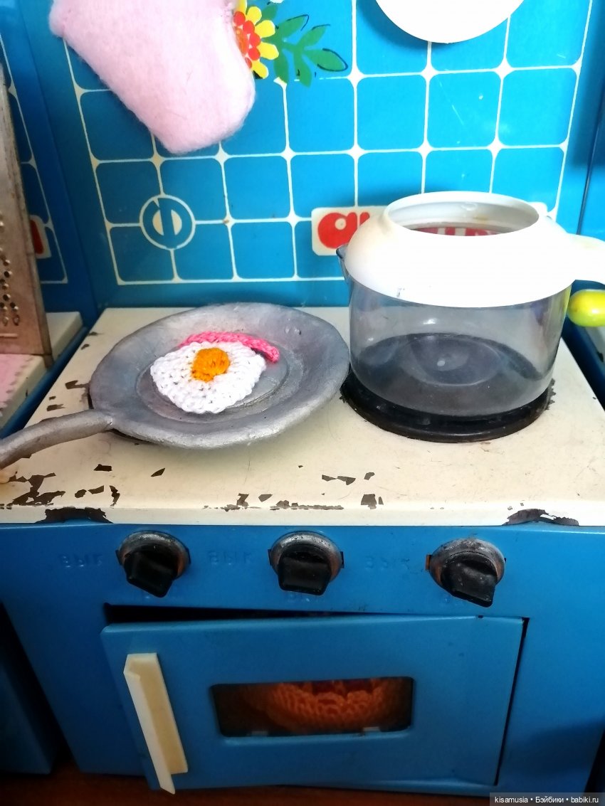 Вязаные вкусности для кукол