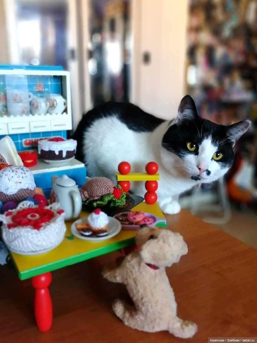 Вязаные вкусности для кукол