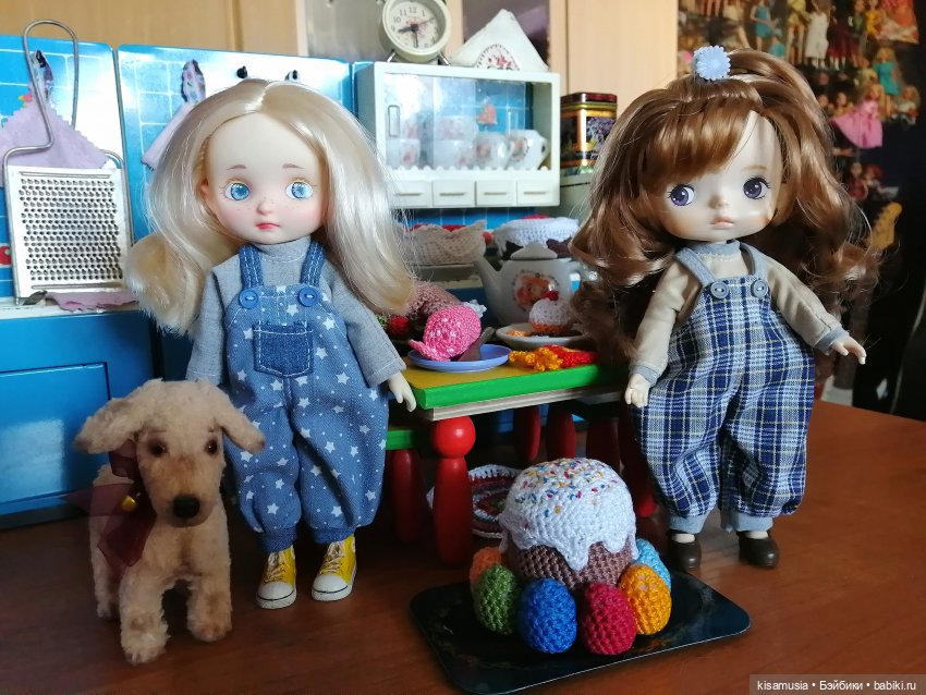 Вязаные вкусности для кукол