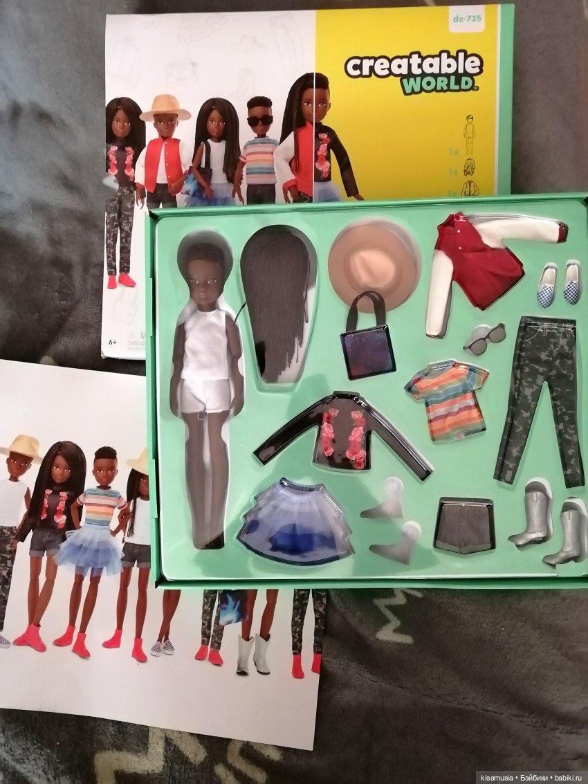 Малыш Токен — Куклы Creatable World (Mattel): шарнирные