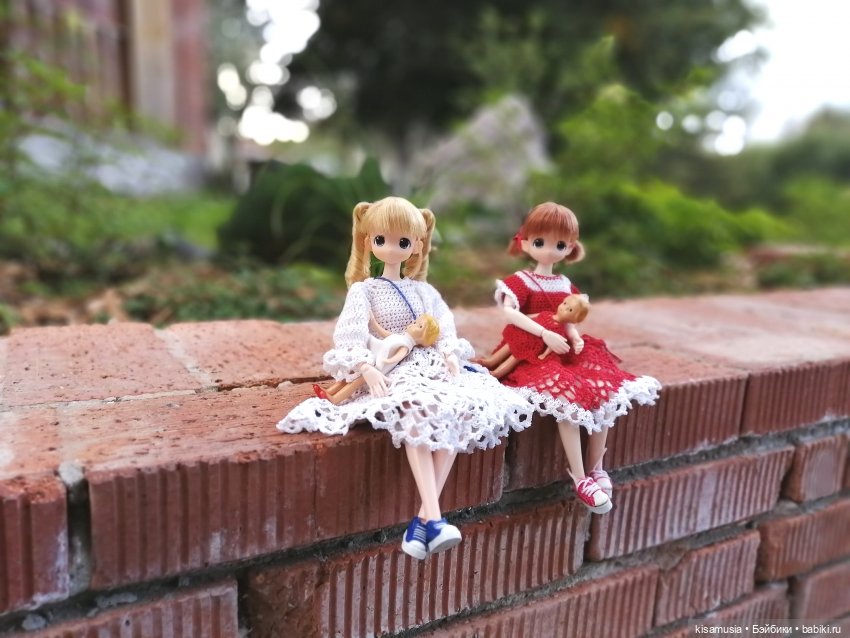 Наш летний отдых с куколками mamachapp