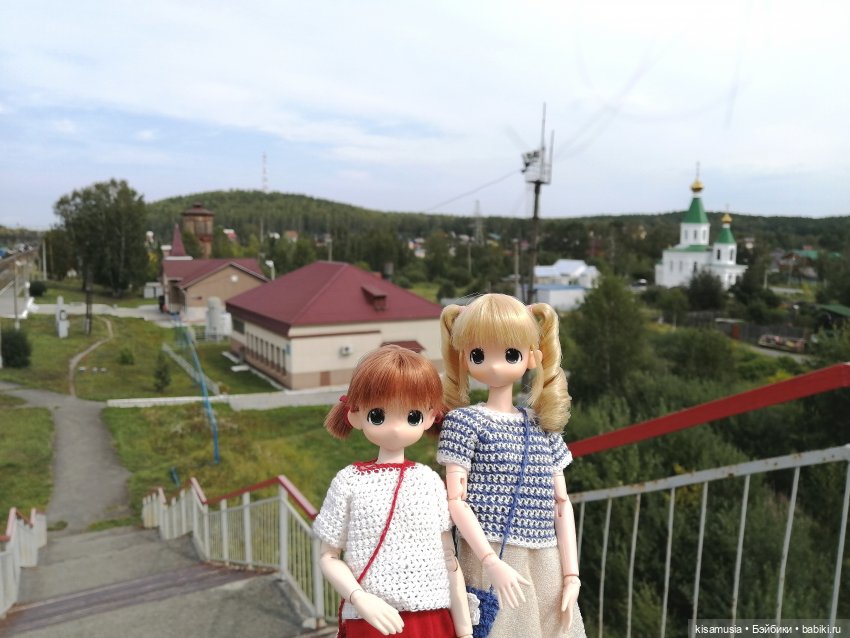 Наш летний отдых с куколками mamachapp