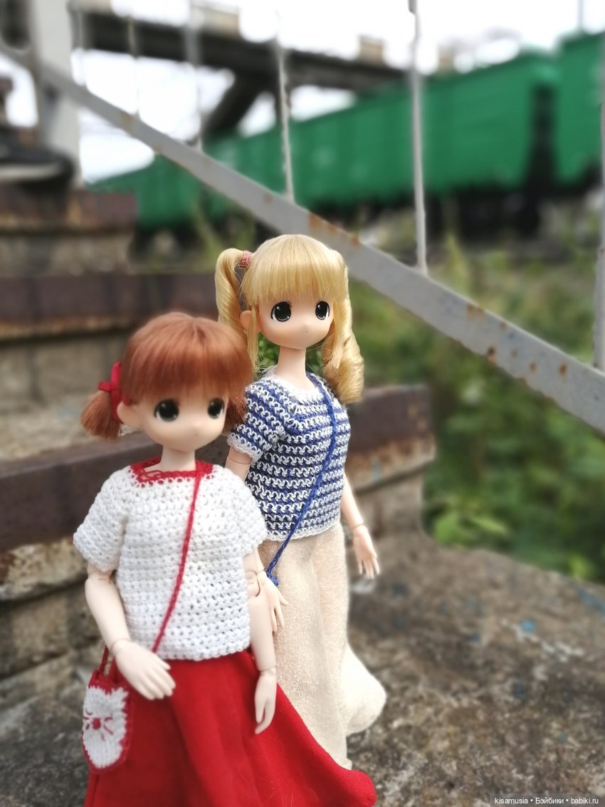 Наш летний отдых с куколками mamachapp