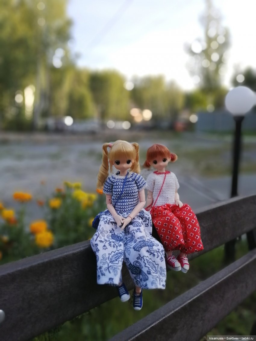 Наш летний отдых с куколками mamachapp