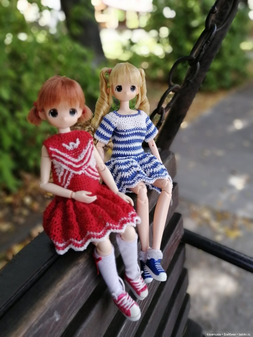 Наш летний отдых с куколками mamachapp