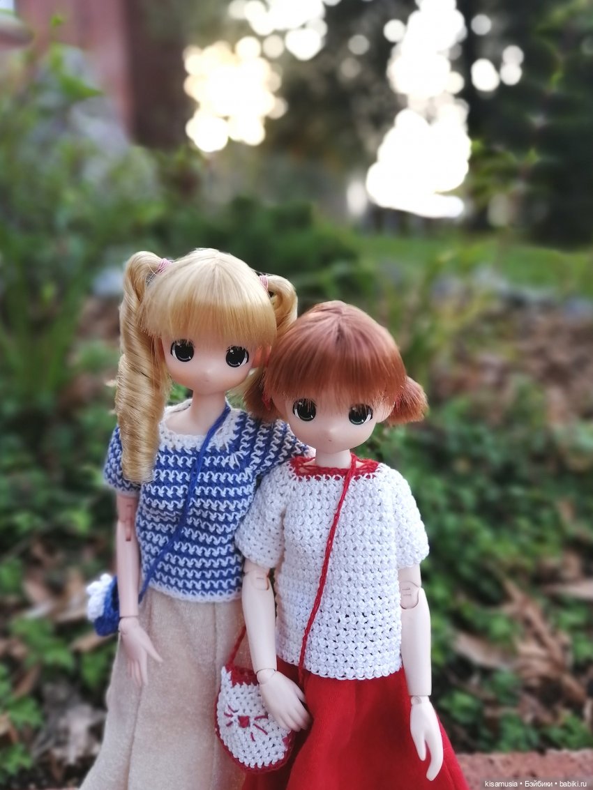 Наш летний отдых с куколками mamachapp