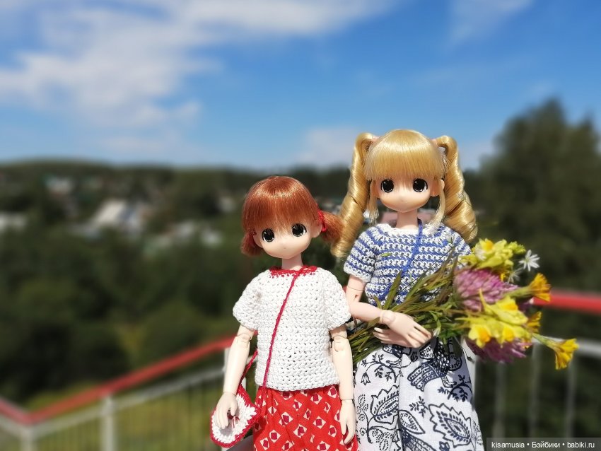 Наш летний отдых с куколками mamachapp (фото 9)