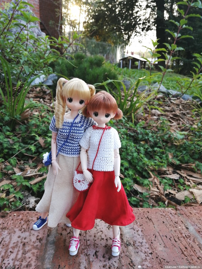 Наш летний отдых с куколками mamachapp