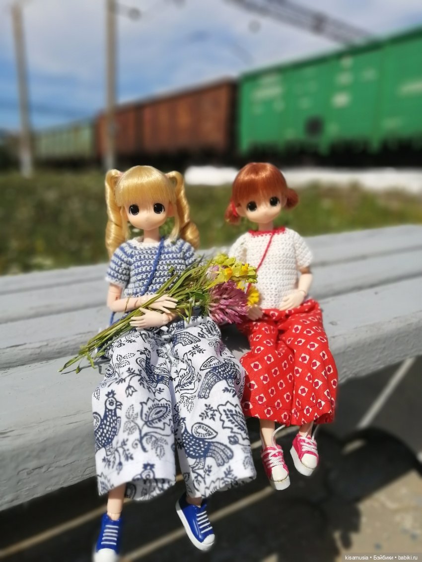 Наш летний отдых с куколками mamachapp (фото 8)