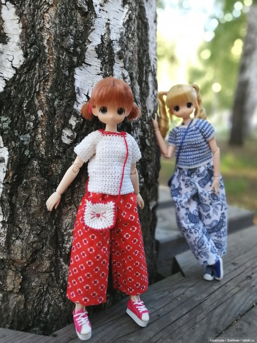 Наш летний отдых с куколками mamachapp