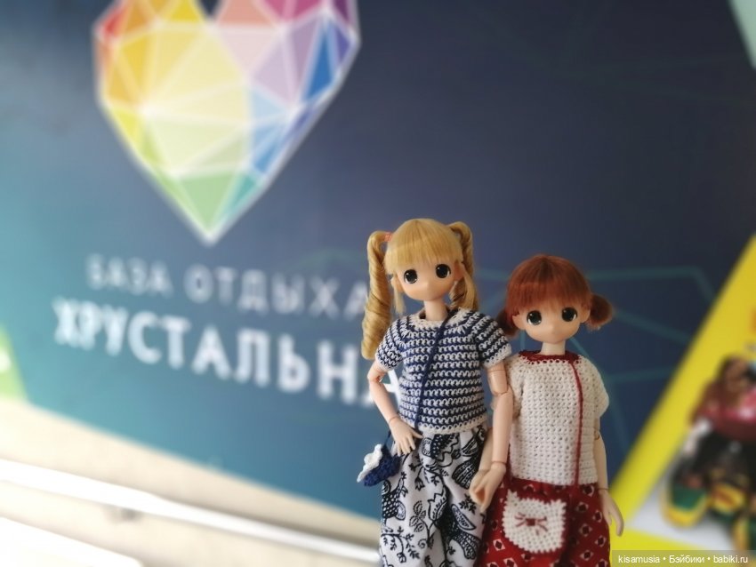 Наш летний отдых с куколками mamachapp