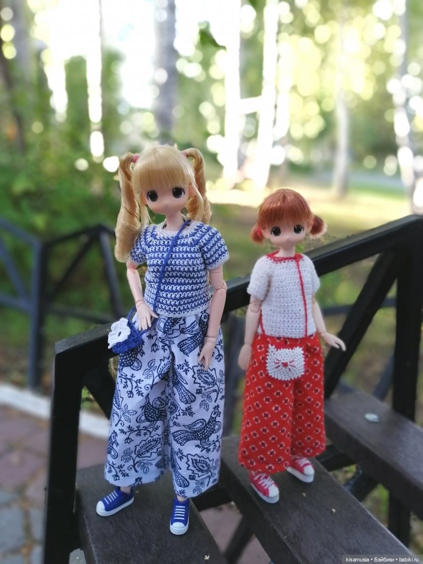 Наш летний отдых с куколками mamachapp