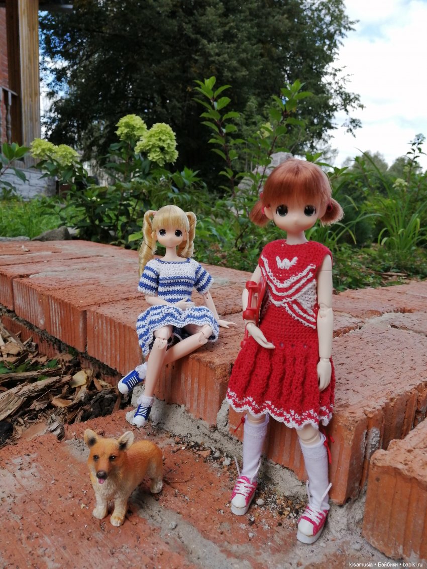 Наш летний отдых с куколками mamachapp