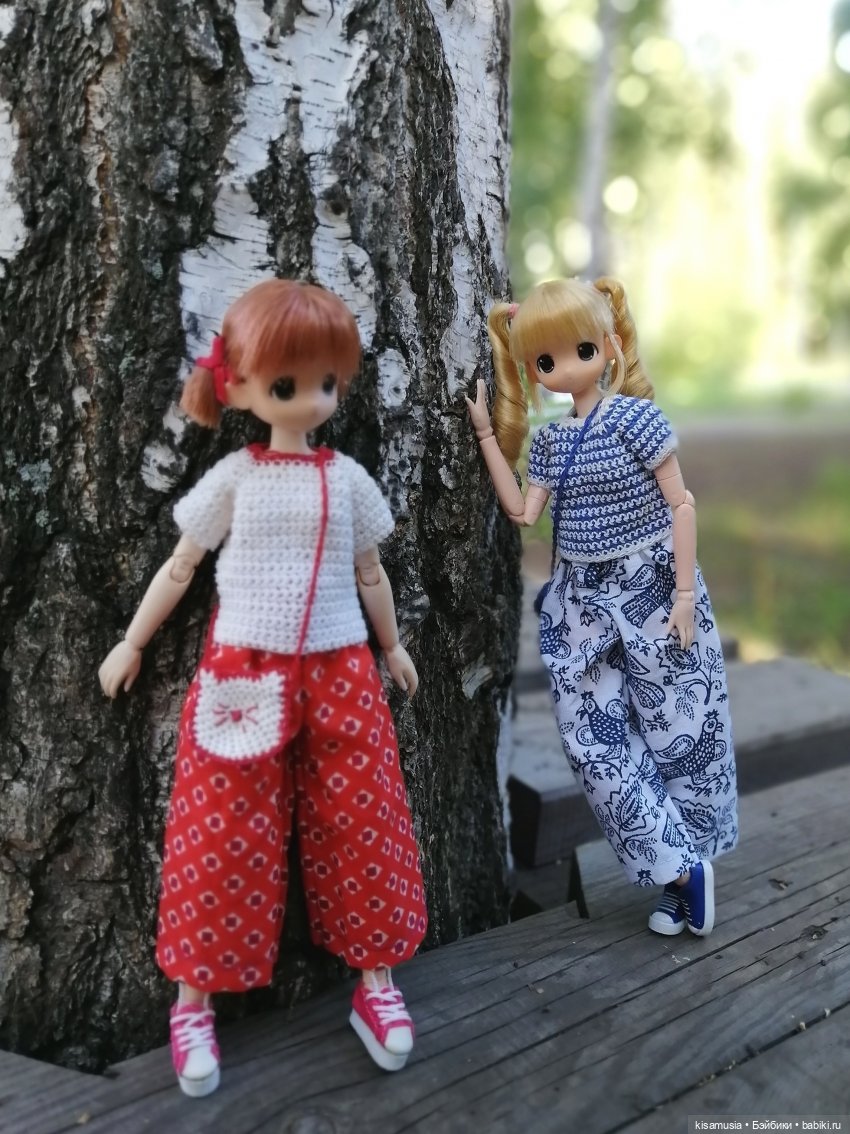 Наш летний отдых с куколками mamachapp