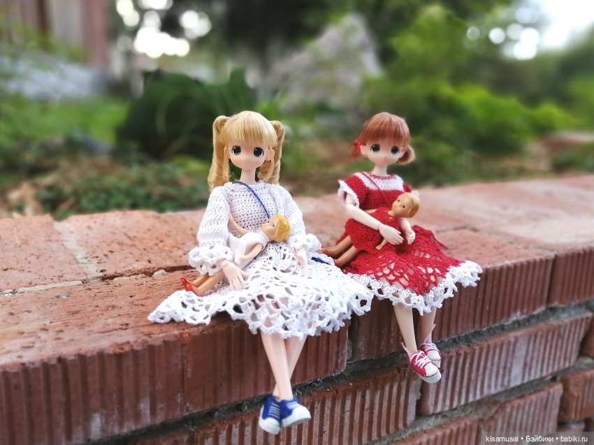 Наш летний отдых с куколками mamachapp