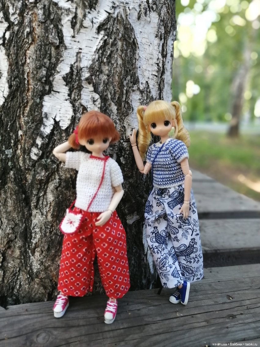 Наш летний отдых с куколками mamachapp