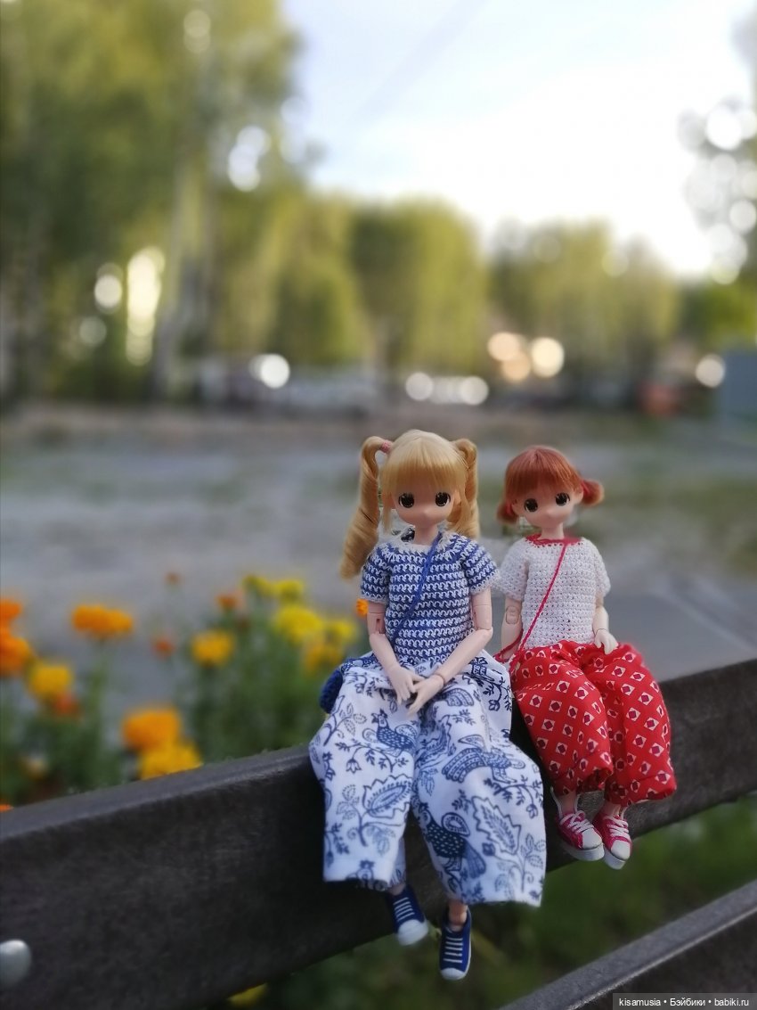 Наш летний отдых с куколками mamachapp