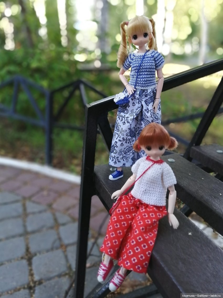 Наш летний отдых с куколками mamachapp