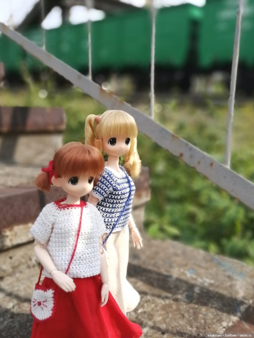 Наш летний отдых с куколками mamachapp