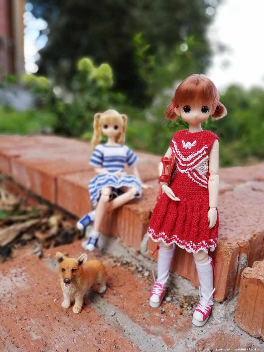 Наш летний отдых с куколками mamachapp