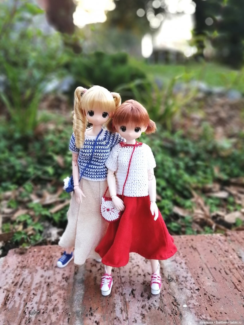 Наш летний отдых с куколками mamachapp