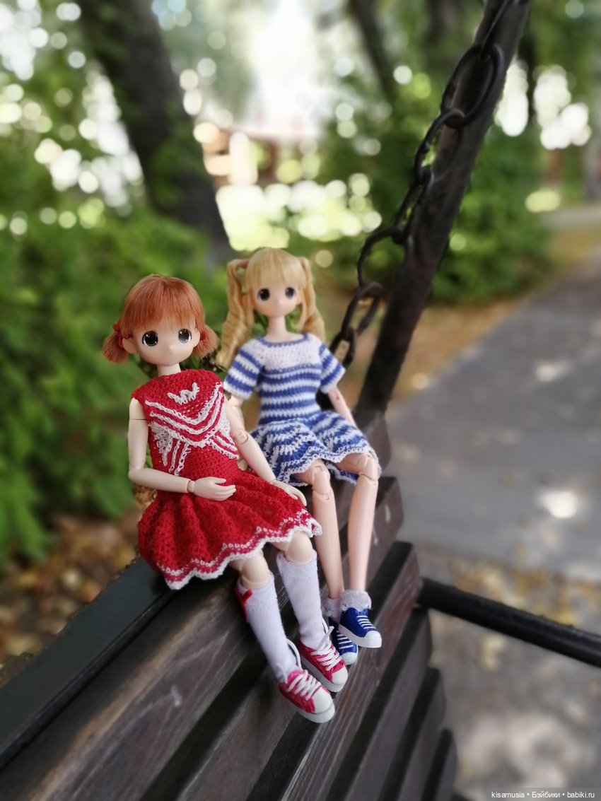 Наш летний отдых с куколками mamachapp