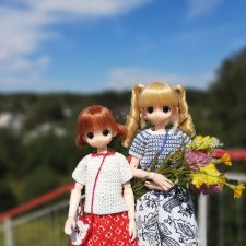 Наш летний отдых с куколками mamachapp