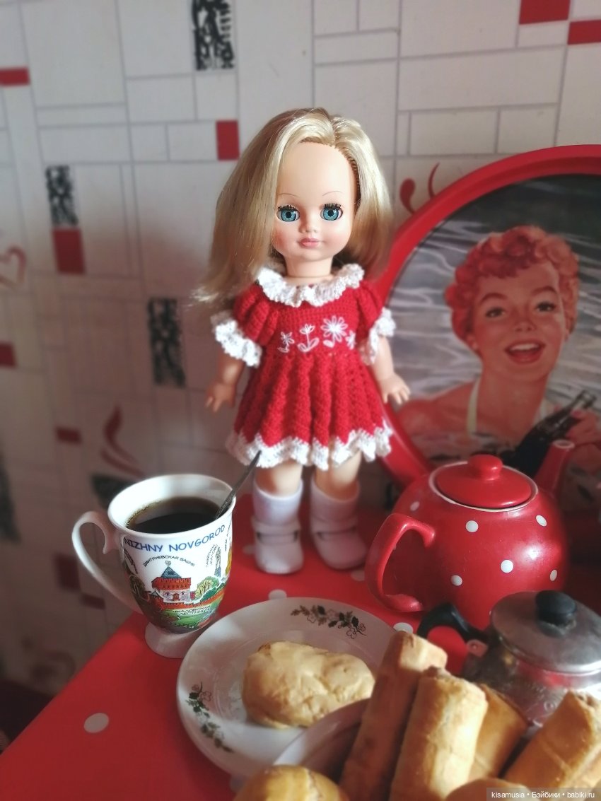 Ещё раз о милой Эллочке — Российские куклы Весна (фото 7)