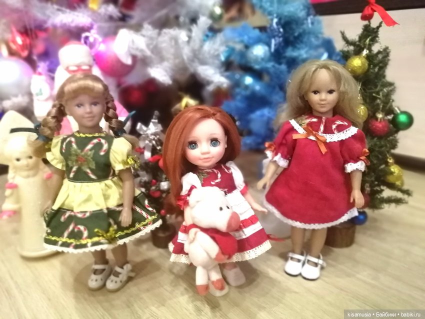 Мой кукольный новый год — Игровые куклы разных производителей (Разное): редкие бренды (фото 7)
