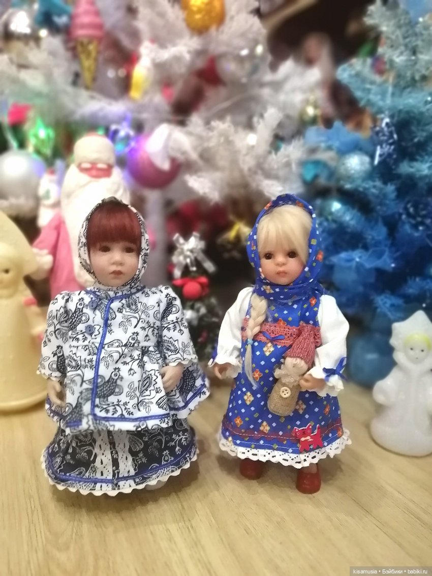 Мой кукольный новый год — Игровые куклы разных производителей (Разное): редкие бренды