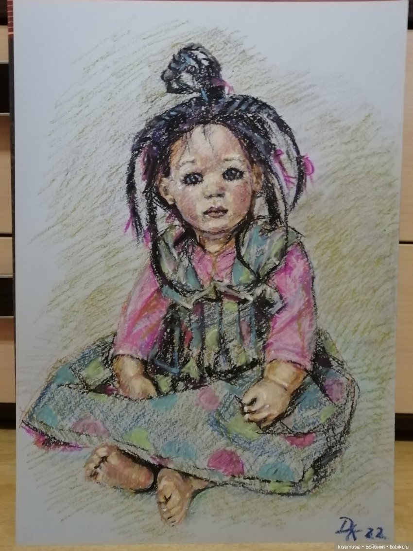 Портреты любимых кукол — Рисование и арт: скетчи