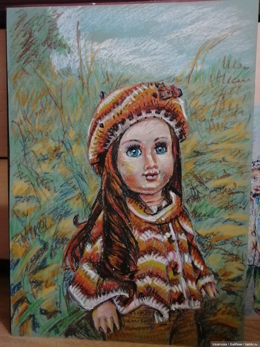 Портреты любимых кукол — Рисование и арт: скетчи (фото 6)