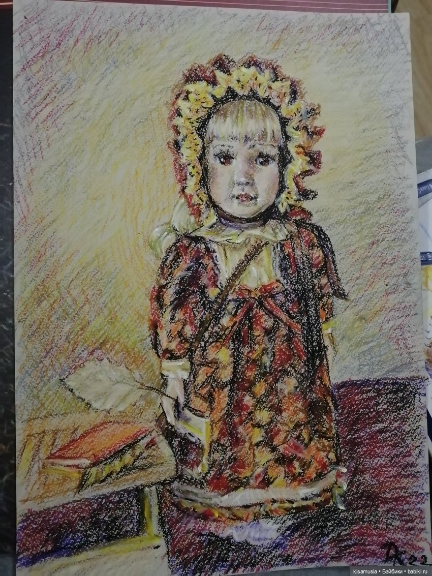 Портреты любимых кукол — Рисование и арт: скетчи (фото 10)