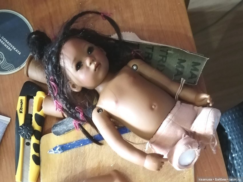 Операция модернизация — Реставрация и преображение кукол: ремонт (фото 3)