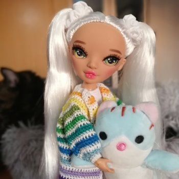 Вязаная радуга