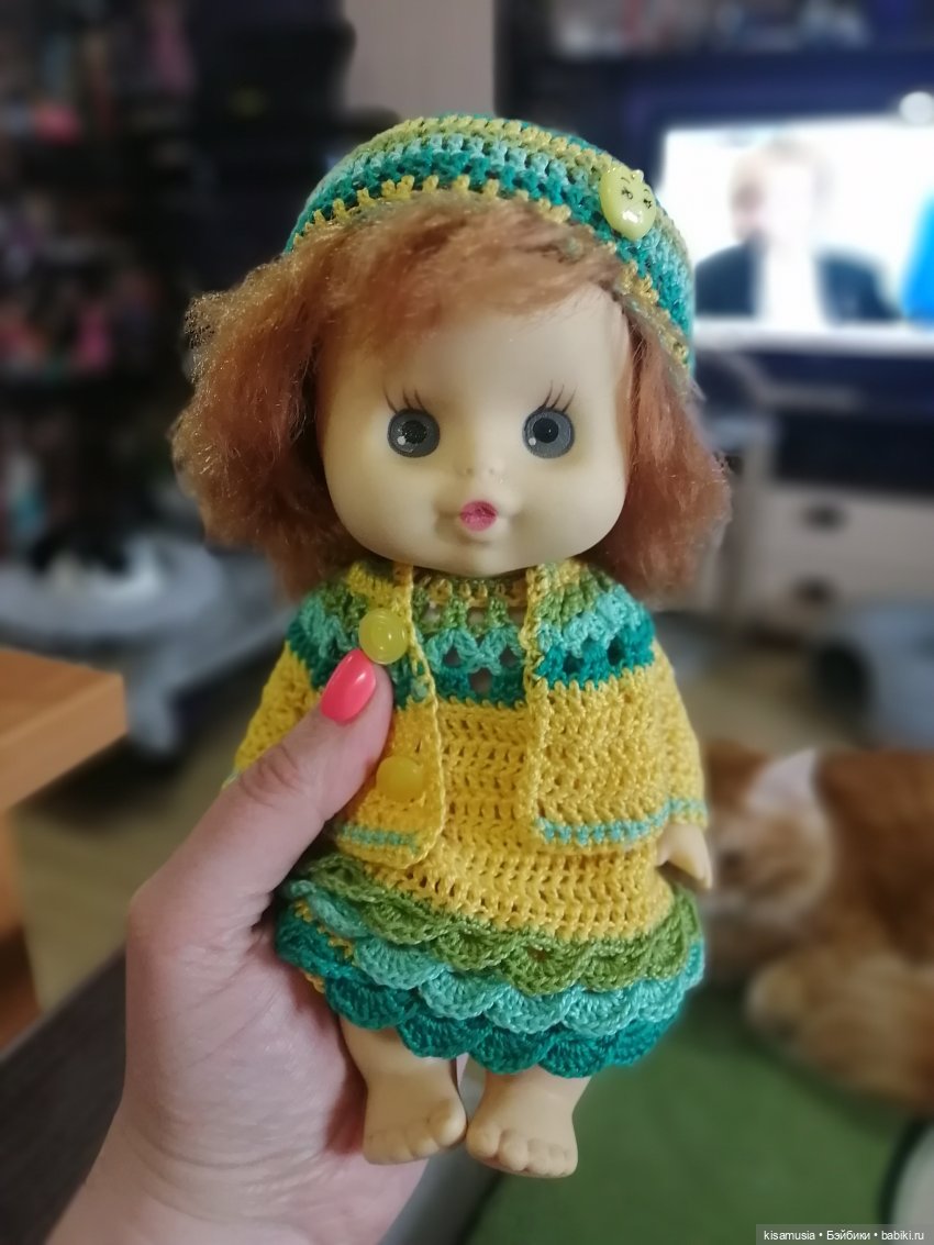 Новое платье для Аси — Одежда и обувь для кукол своими руками: фото