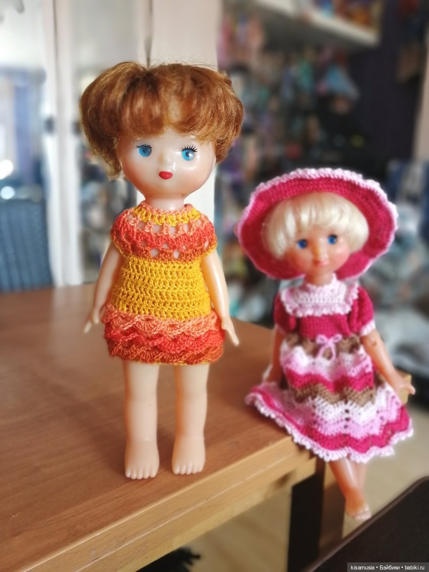 Потихоньку привожу в порядок куколок