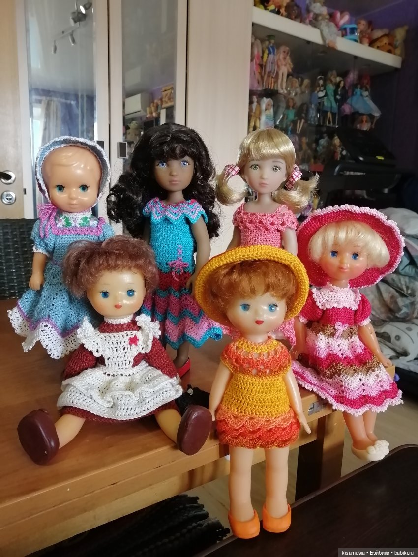 Потихоньку привожу в порядок куколок