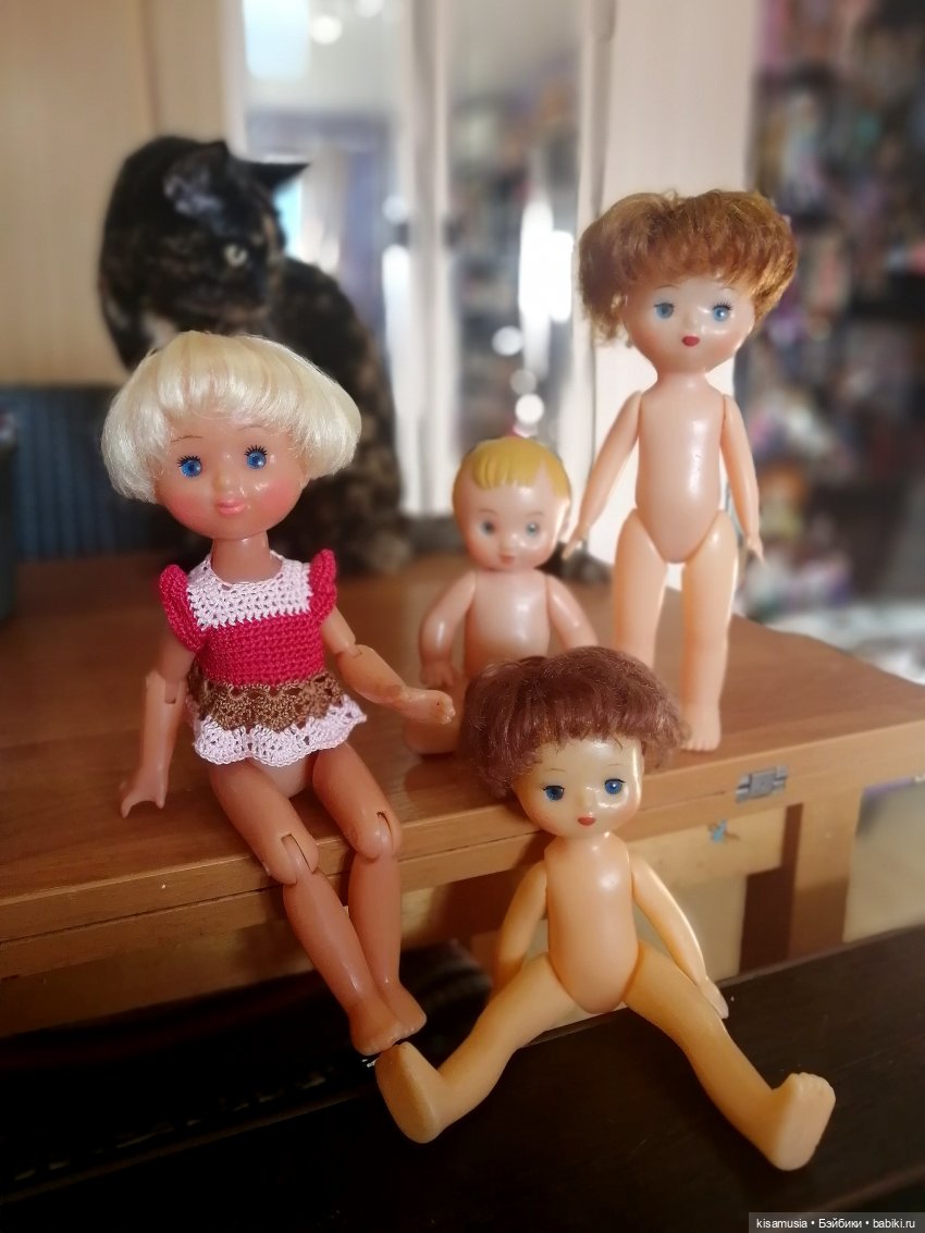 Потихоньку привожу в порядок куколок