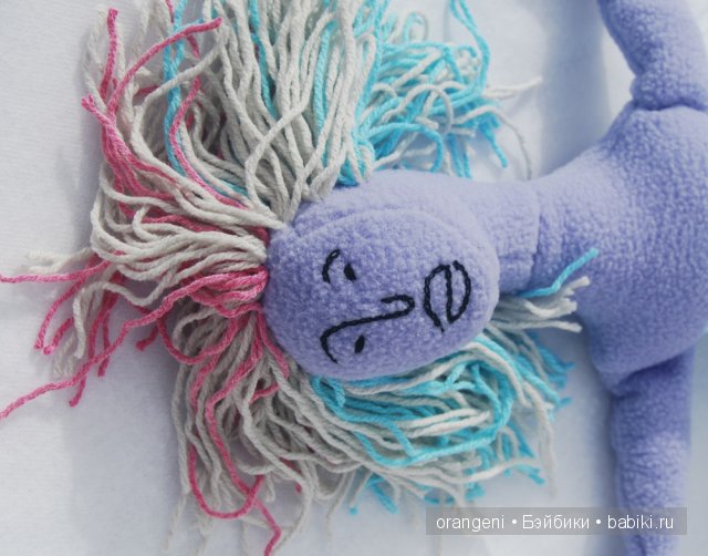 текстильная мягкая кукла, ООАК, Клаудиа, Orangeni