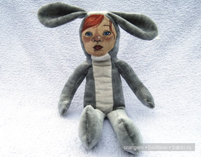 Жасмин, текстильная кукла, Orangeni