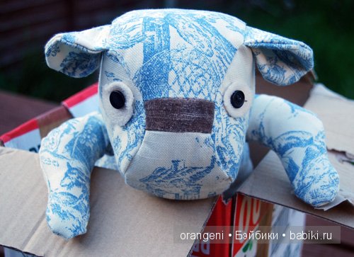 мягкая игрушка, собачка, Orangeni